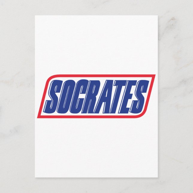 Carte Postale Socrates (Devant)