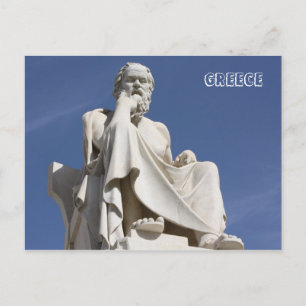Carte postale Socrates Grèce
