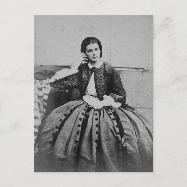 Carte Postale Sœur Elisabeth, Sissi, duchesse Marie en Bavière (Devant)