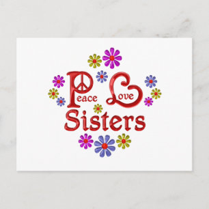 Carte Postale Soeurs d'amour pour la paix