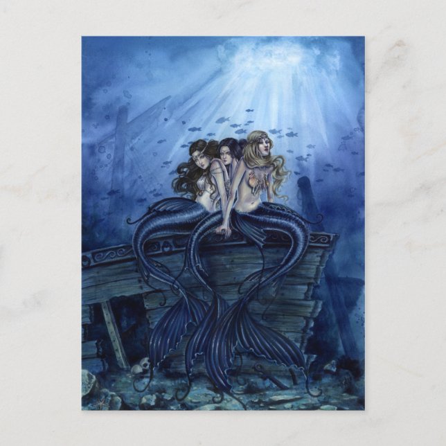 Carte Postale Soeurs de la mer (Devant)