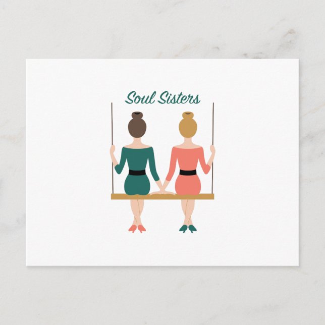 Carte Postale Soeurs Soul (Devant)