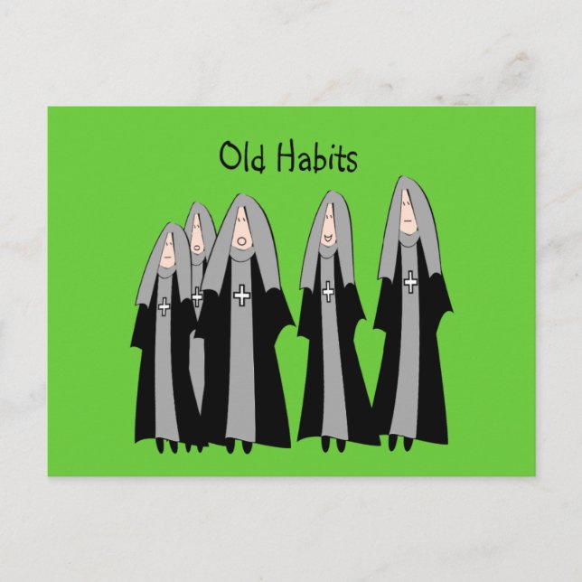 Carte Postale Soeurs "Vieilles Habits" Dons de Soeurs Hilaires (Devant)