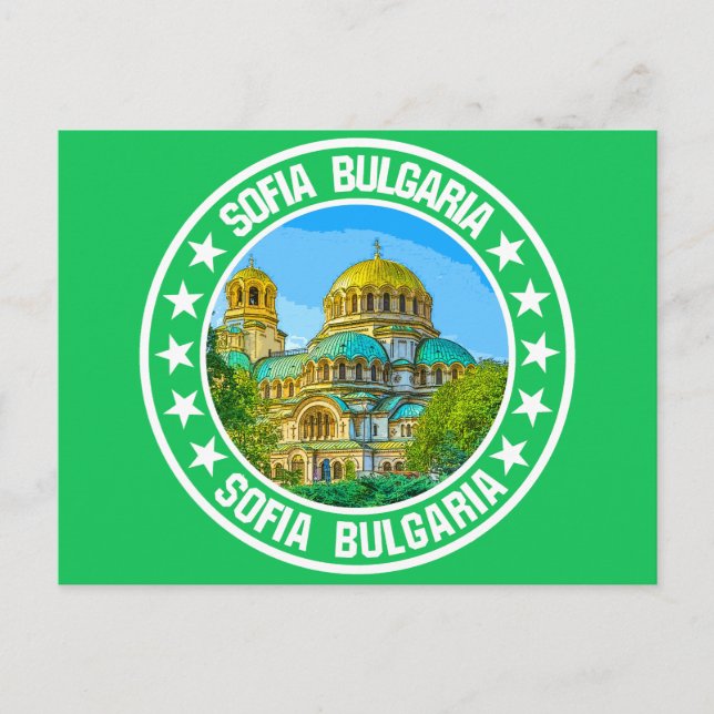Carte Postale Sofia Bulgarie (Devant)