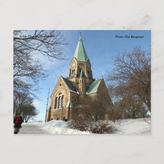 Carte Postale Sofia Church, Stockholm, Photo O...