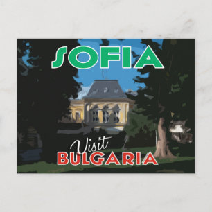 Carte Postale Sofia, visite en Bulgarie