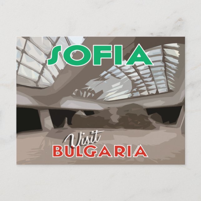 Carte Postale Sofia, visite la Bulgarie... (Devant)