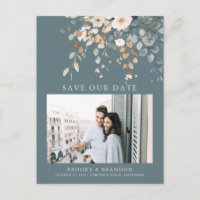Soft Muted Earthy Tone Floral Photo Enregistrer la