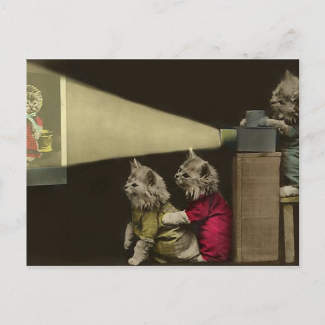 Carte Postale Soirée cinéma (Devant)