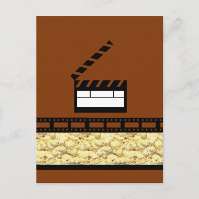 Carte Postale Soirée cinéma (Devant)