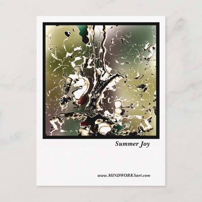 Carte Postale Soirée d'été (Devant)