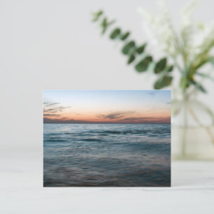 Carte Postale Soirée en mer