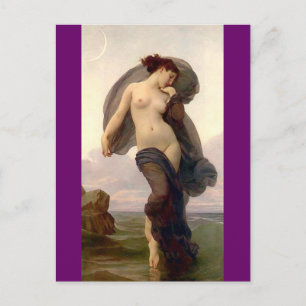 Carte Postale Soirée humeur de Bouguereau
