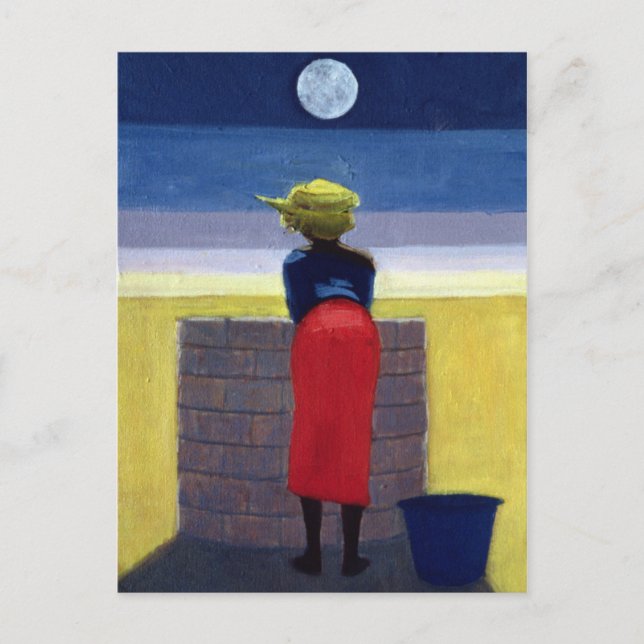 Carte Postale Soirée Lune 2001 (Devant)