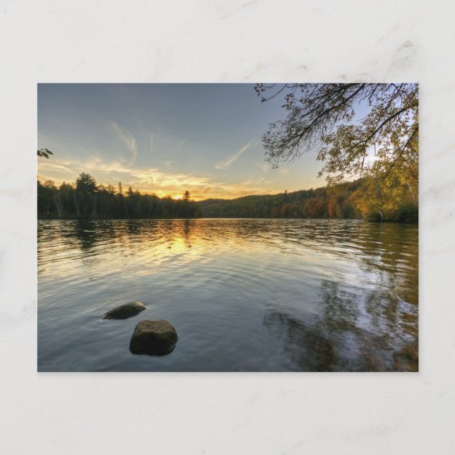 Carte Postale Soirée Paisible (Devant)