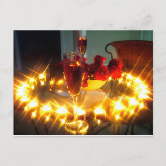 Carte Postale Soirée romantique