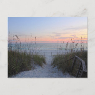 Carte Postale Soirée sur Panama City Beach, Floride
