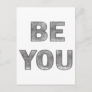 Carte Postale Sois toi