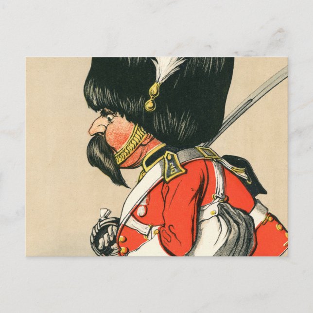 Carte Postale Soldat Royal Scots Grays (Devant)
