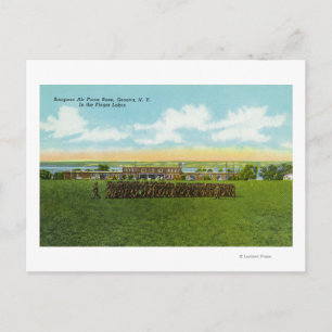 Carte Postale Soldats en formation