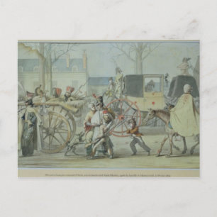 Carte Postale Soldats Français Blessés Entrant À Paris