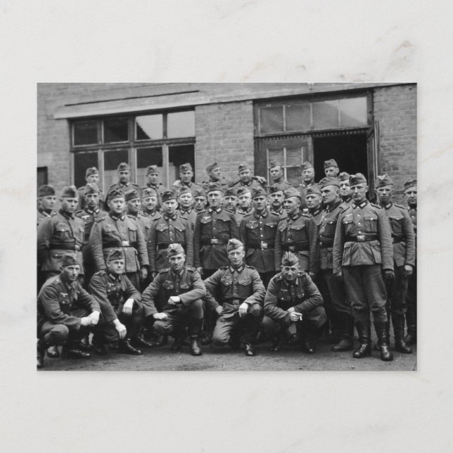 Carte postale Soldats vintages (Devant)