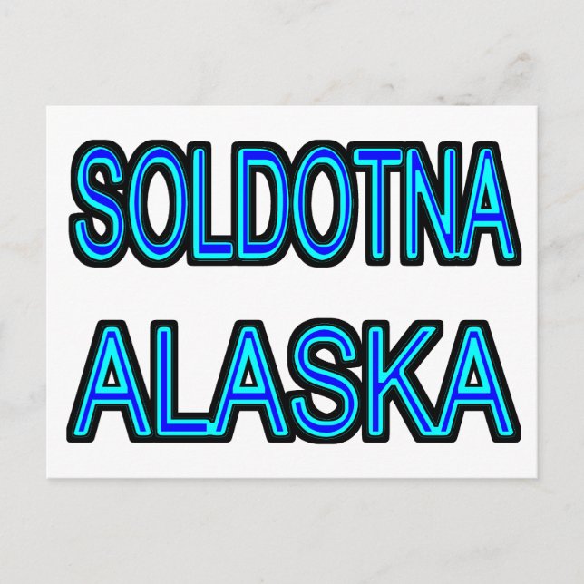 Carte Postale Soldotna Alaska (Devant)