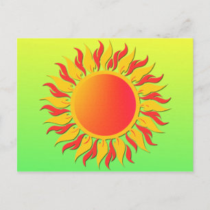 Carte Postale Soleil