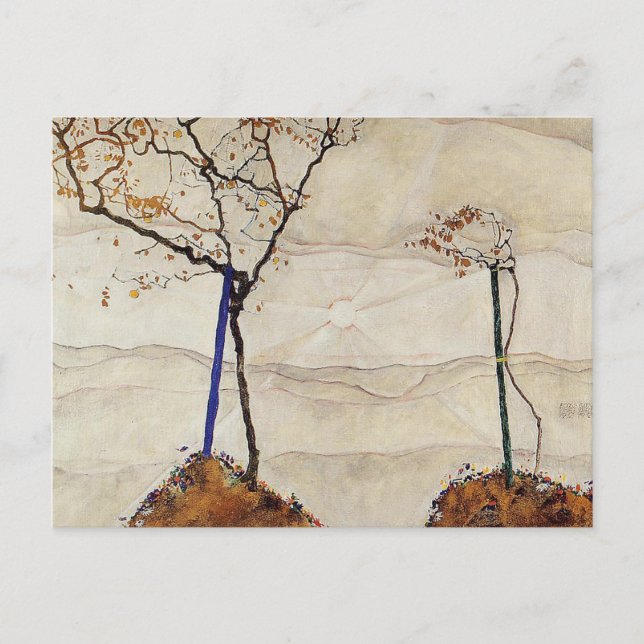 Carte Postale Soleil d'automne (Devant)