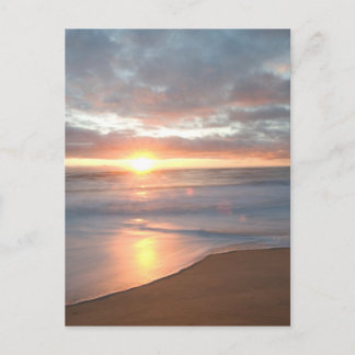 Carte Postale soleil de la tête de plage