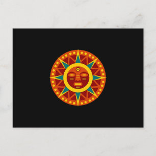 Carte Postale Soleil Inca