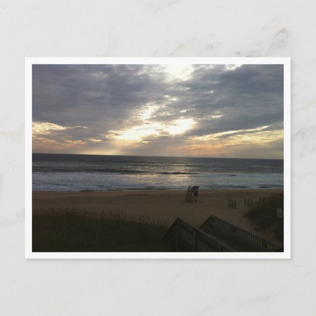 Carte Postale Soleil OBX (Devant)