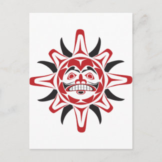 Carte Postale Soleil Tlingit