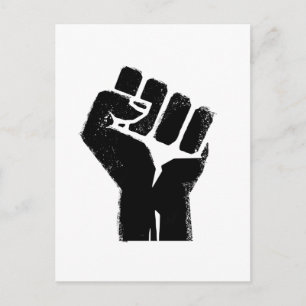 Carte Postale Solidarité raciale