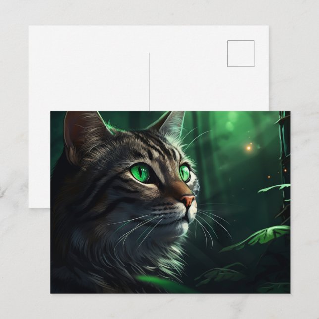 Carte postale Solitary Predators Postcard (Front/Back)