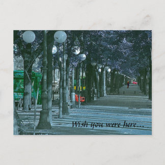 Carte Postale Solitude urbaine