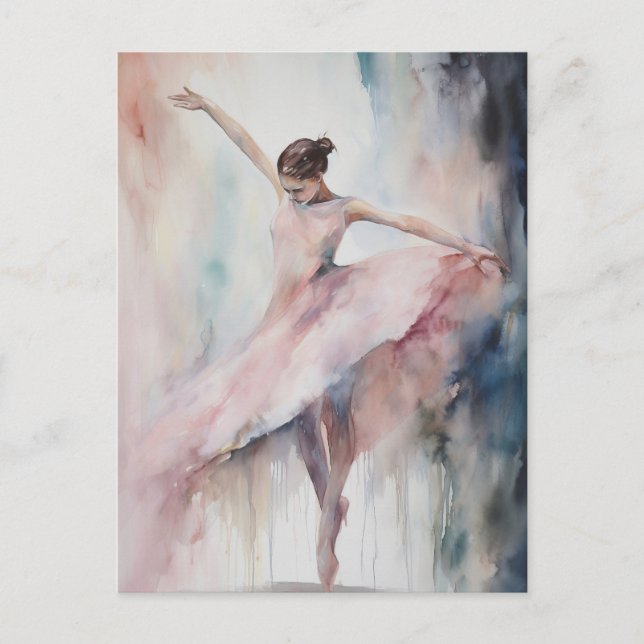 Carte postale Solo Ballet Dancer (Devant)