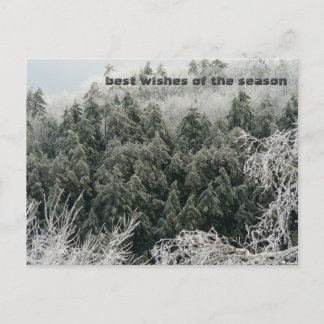 Carte Postale Solstice d'hiver