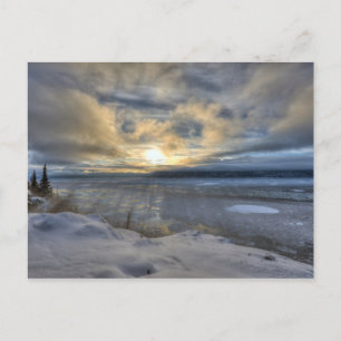 Carte Postale Solstice d'hiver Turnagain Arme