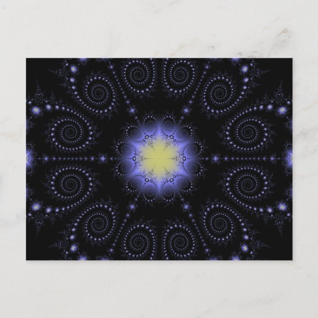 Carte Postale Solstice hivernal fragile (Devant)