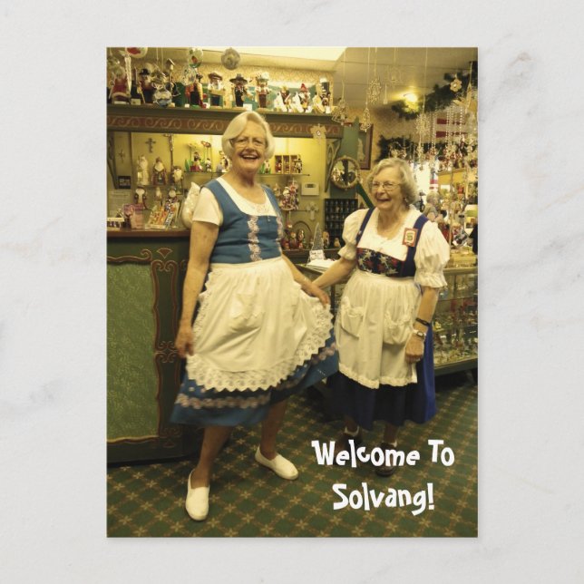 Carte postale Solvang amusante ! (Devant)