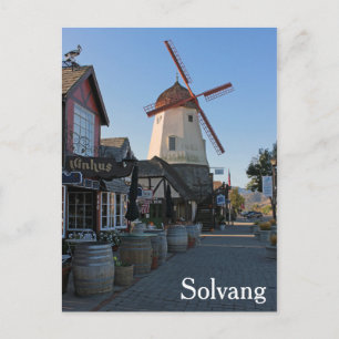 Carte Postale Solvang géniale !