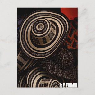 Carte Postale Sombrero Vueltiao : postcard