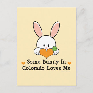 Carte postale Some Bunny In Colorado Loves Me