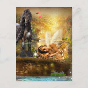 Carte Postale Sommeil Pour Rêver Fée
