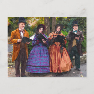 Carte Postale Son De Chanteurs De Noëls