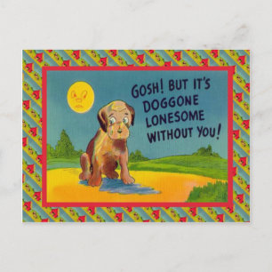 Carte Postale Son Doggone solitaire sans toi