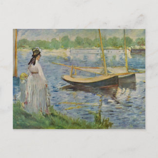 Carte Postale Son remblai à Argenteuil par Edouard Manet