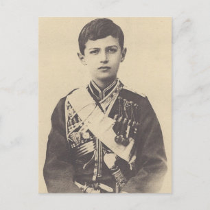 Carte Postale Son tsar - ALEXIS Romanov de Russie #085