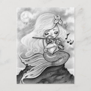 Carte postale Sonata de la sirène au clair de lune